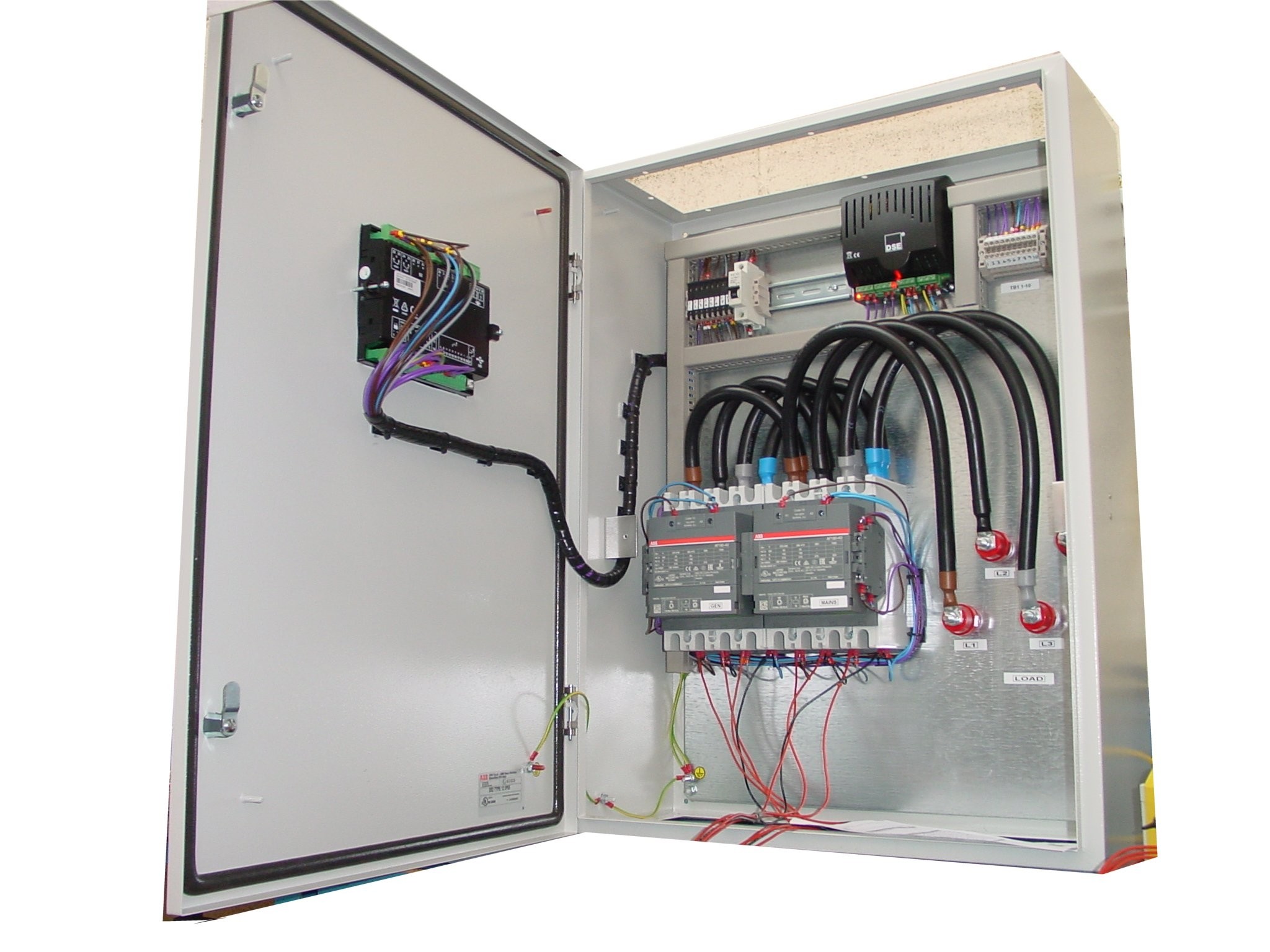 315A automatic transfer switch DSE334 3 phase 400V with ABB contactors