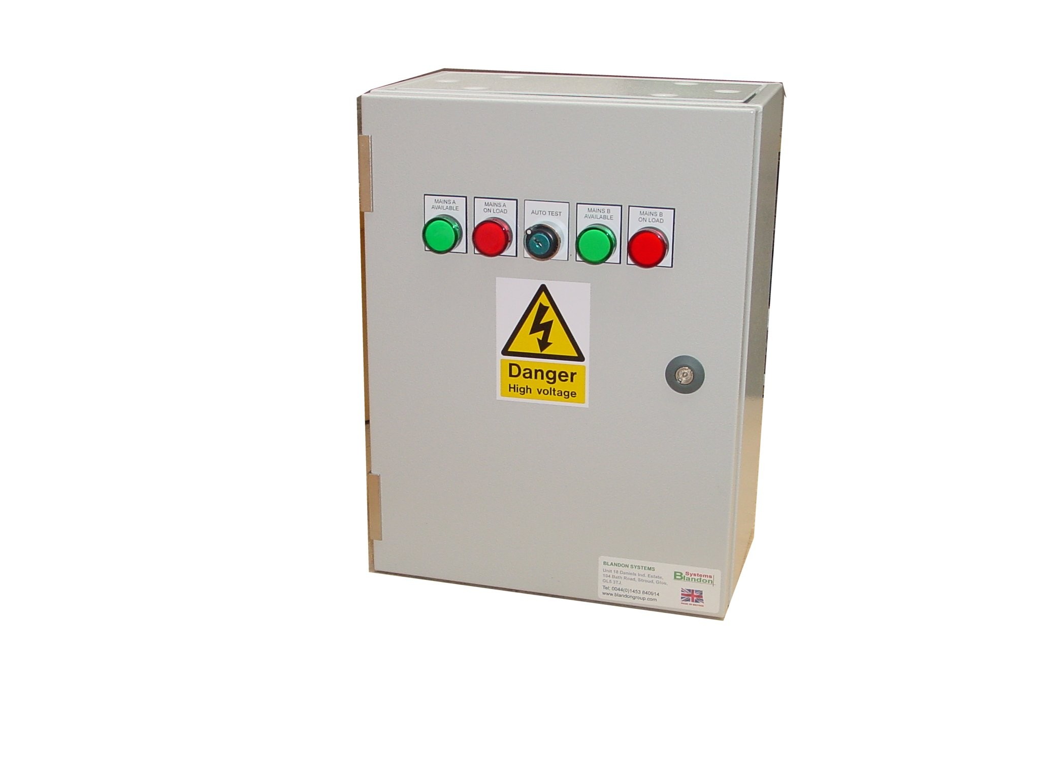 60A ATS 3 Phase Mains-Mains 400V, UVR Controlled, ABB Contactors