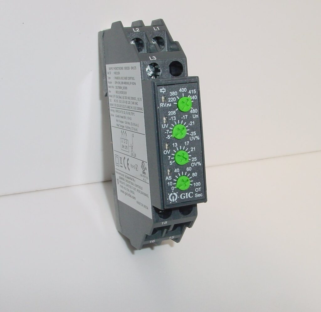 VOLTAGE SENSING RELAY (UVR) 3 Phase 300-003-GIC