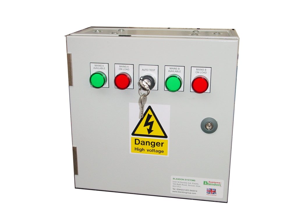 ATS Single Phase 230V, ABB Contactors (Mains-Mains)